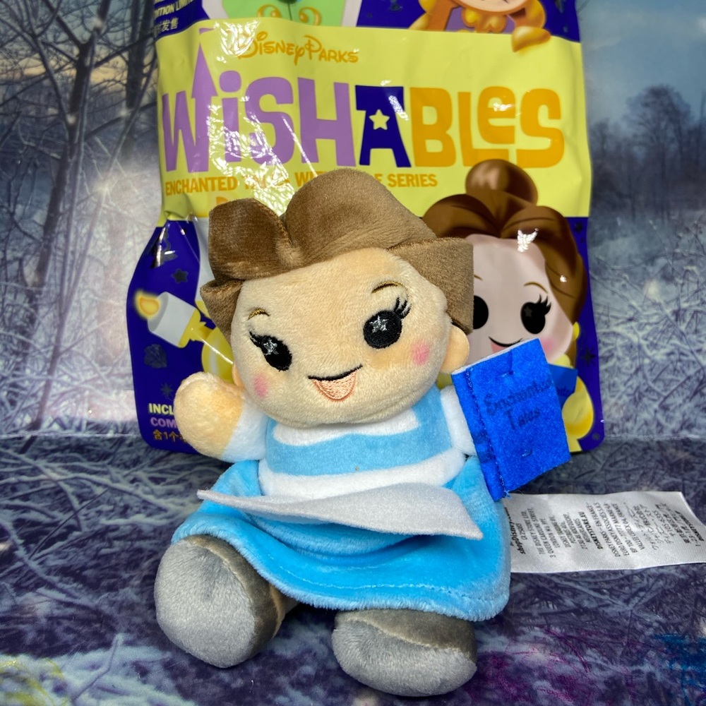 Rare NWT Disney parks beauty and the beast - Belle Variant blue provincial peasa